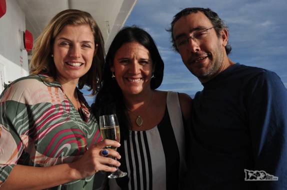 Com nossa amiga Kim na nossa última tarde a bordo do Sea Spirit, já bem próximos da América do Sul